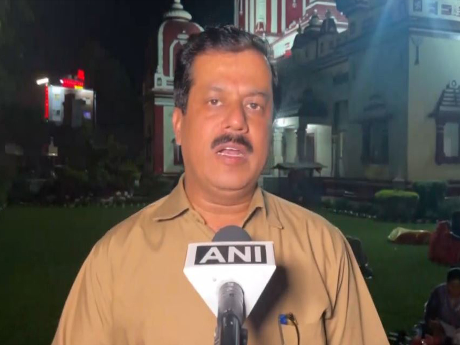 Ashutosh Dwivedi, Director of the International Ramayana and Vedic Research Institute (Photo/ANI)