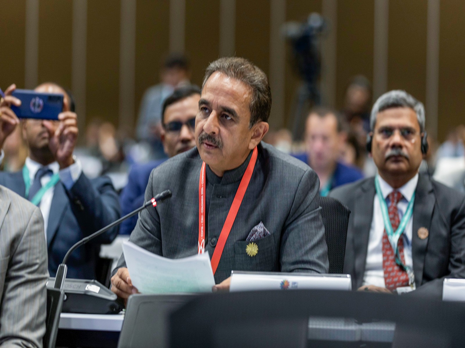 MoS External Affairs Kirti Vardhan Singh (Photo/ ANI)