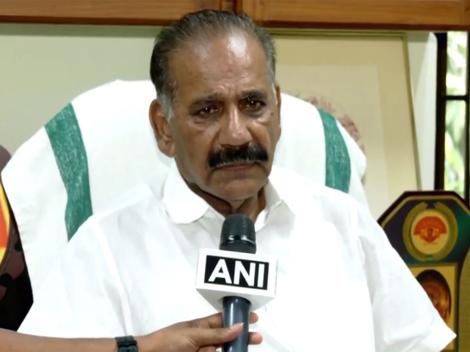 Kerala Minister for Forests and Wildlife Protection A.K. Saseendran (Photo/ANI)