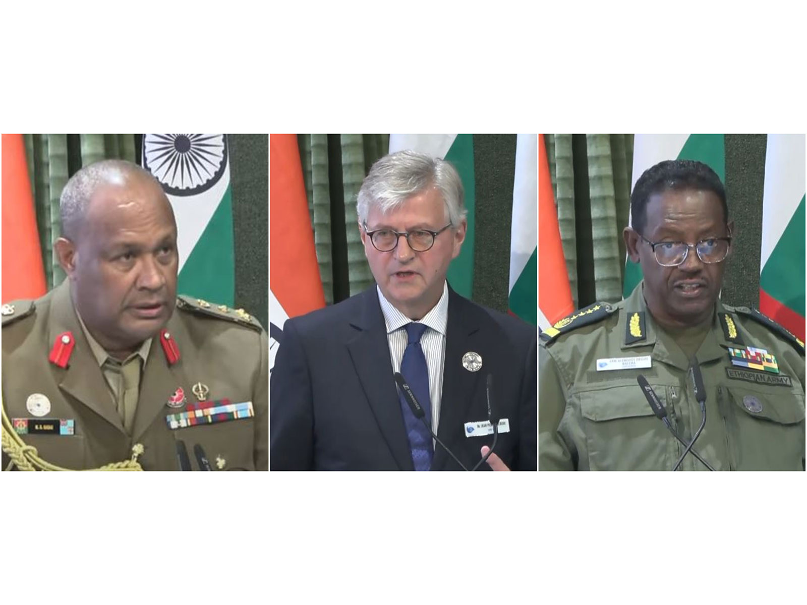 Leaders at the United Nations Troop Contributing Countries' (UNTCC) Chiefs Conclave (Photo/ANI)