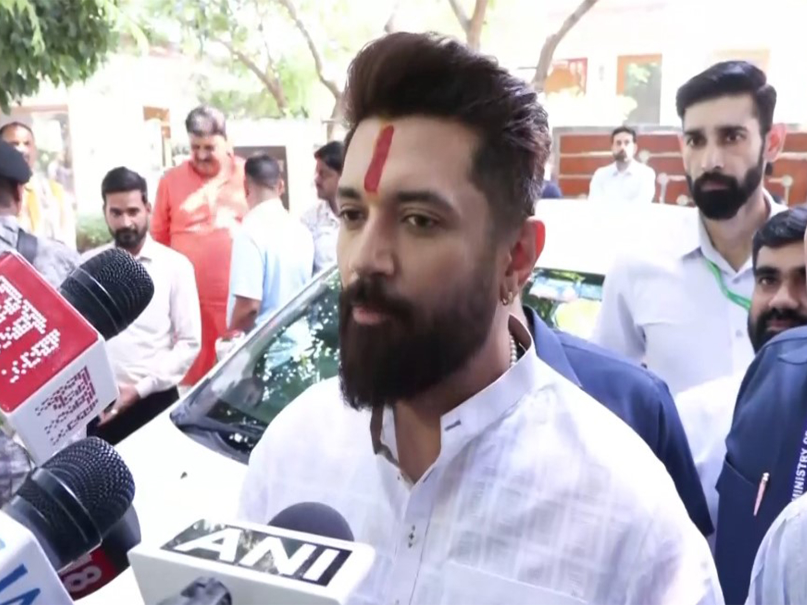 Union Minister and LJP (RV) President Chirag Paswan (Photo/ANI)