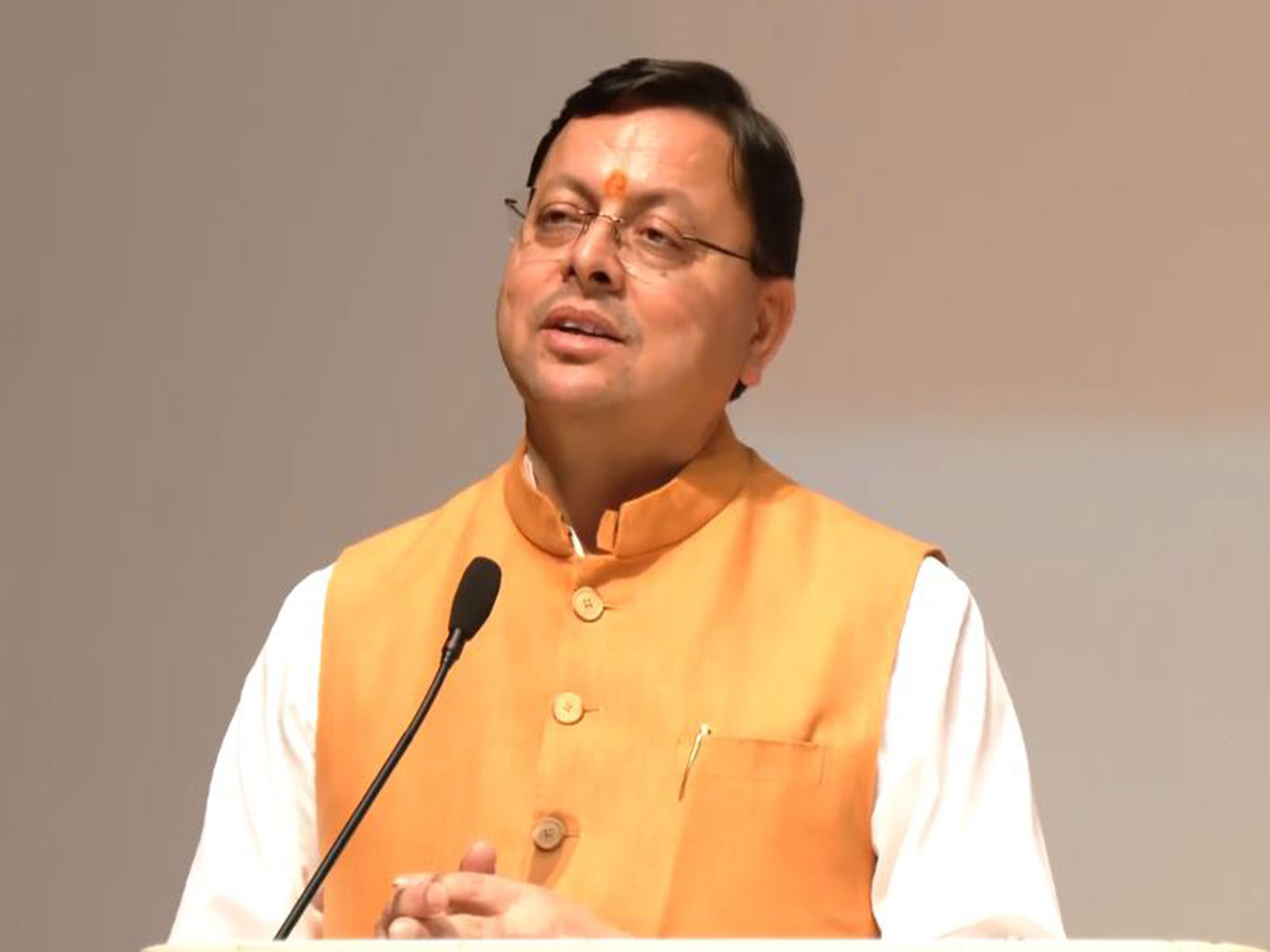 Uttarakhand CM Pushkar Singh Dhami (Photo/ANI)