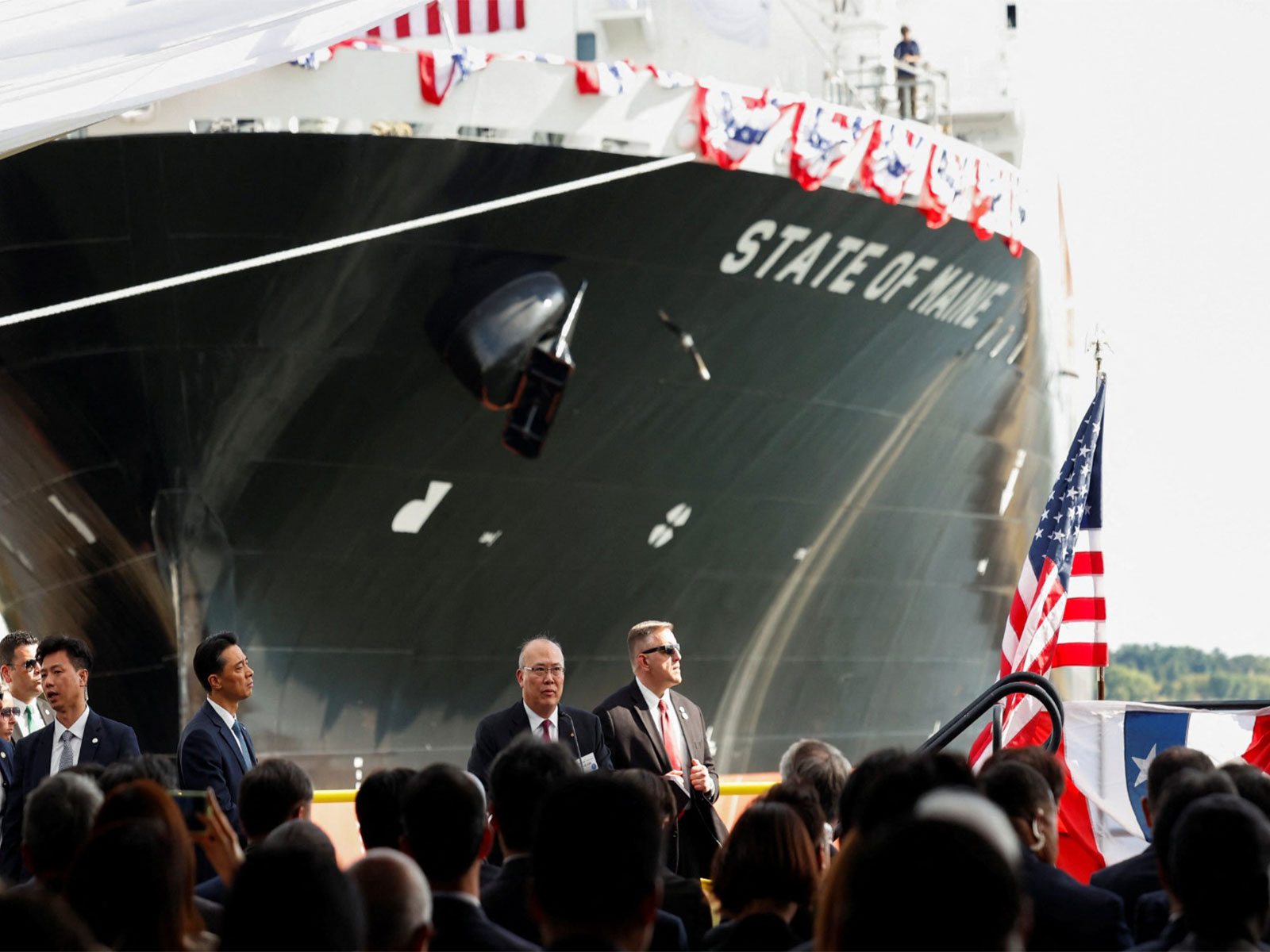 The Hanwha Philly Shipyard in Philadelphia, Pennsylvania, US in August 2025 (File Photo/Reuters)