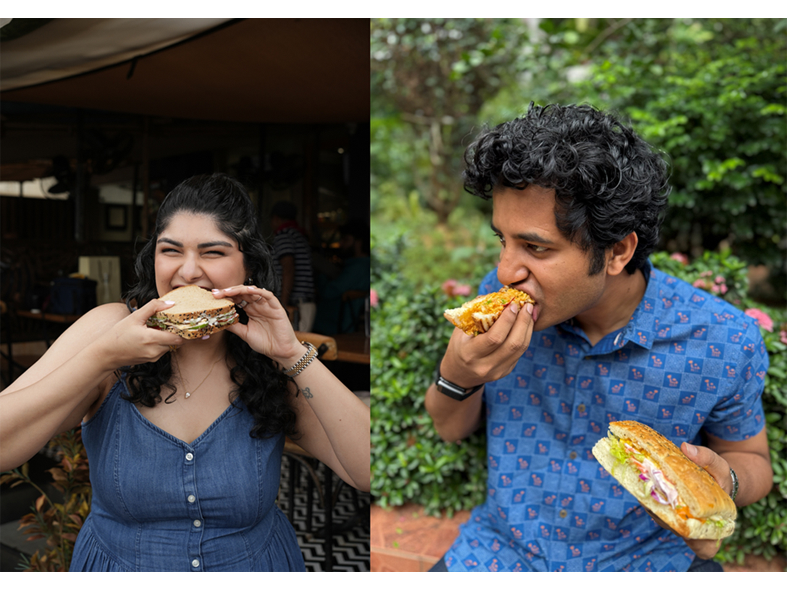 When the hunt for creaminess gets serious - Anshula & Kullu take the sandwich game up a notch!