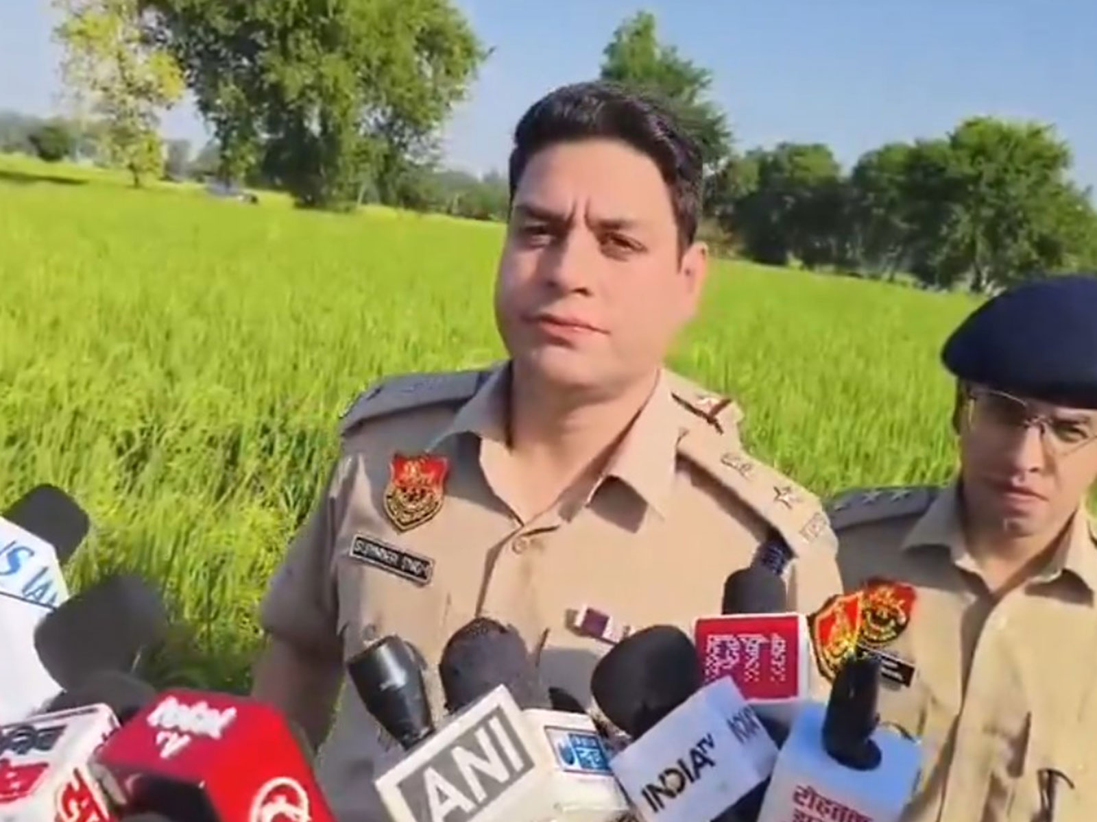 Rohtak SP Surendra Singh Bhoria (Photo/ANI)