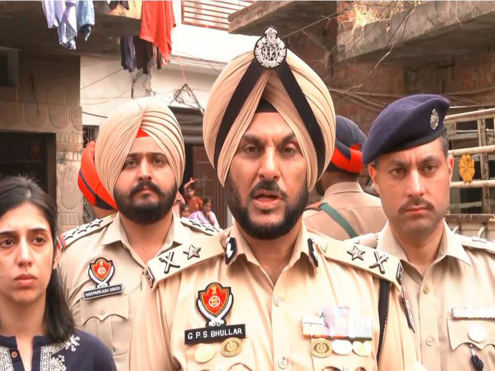Punjab Police Commissioner Gurpreet Singh Bhullar (Photo/ANI)