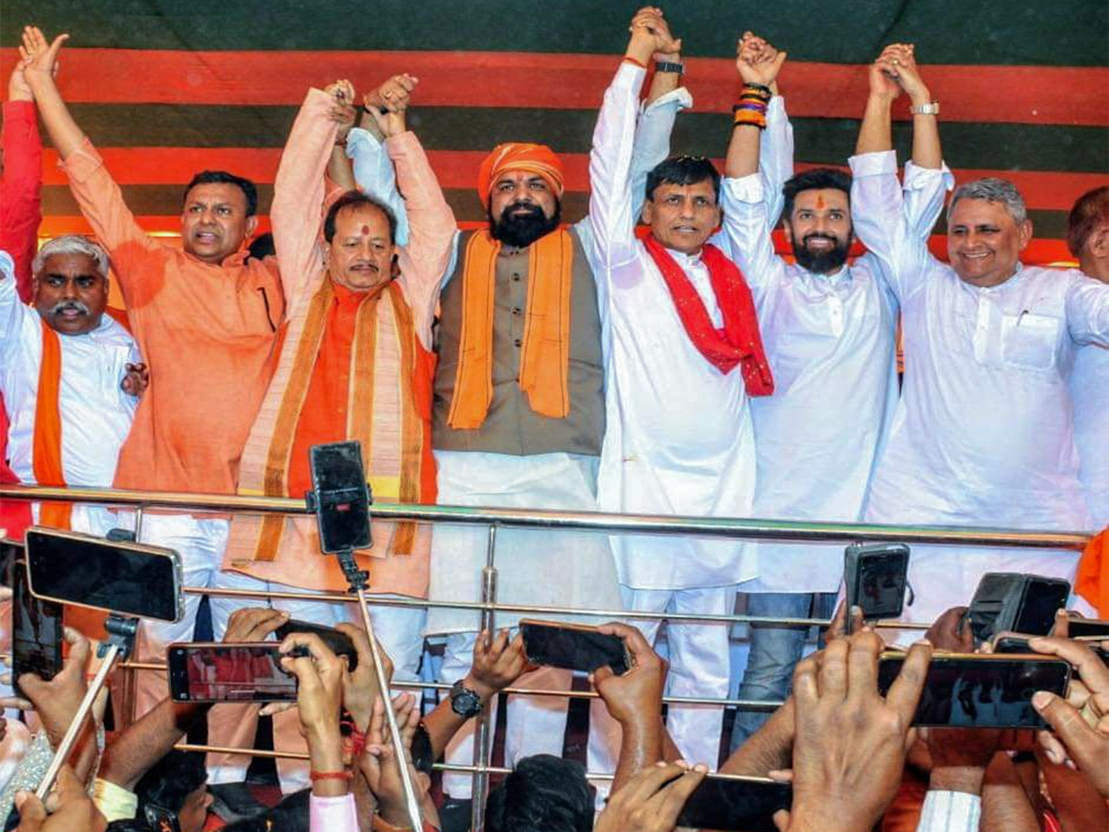 A NDA Rally in Bihar (File photo/ANI)