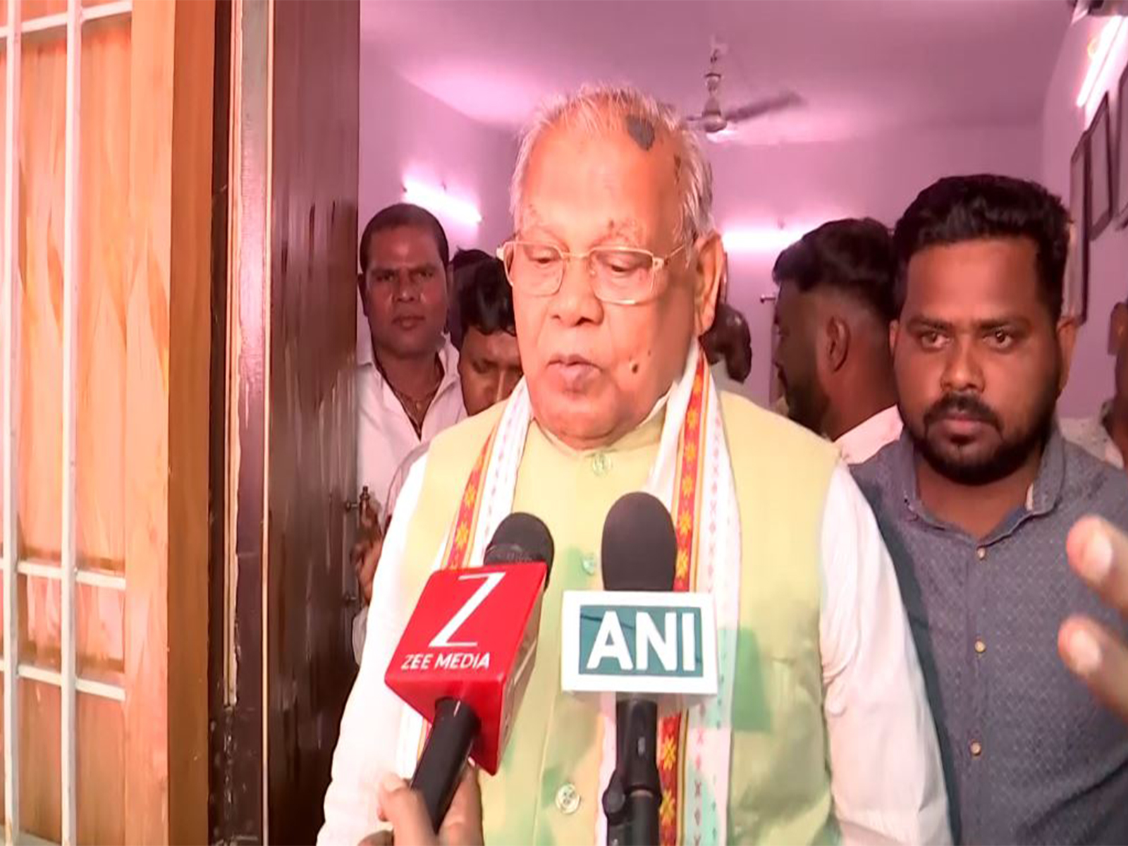 Union Minister and HAM(S) leader Jitan Ram Manjhi (Photo/ANI)