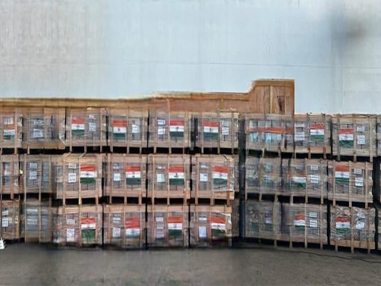 Aid being dispatched to Sierra Leone (Photo: X@MEAIndia)