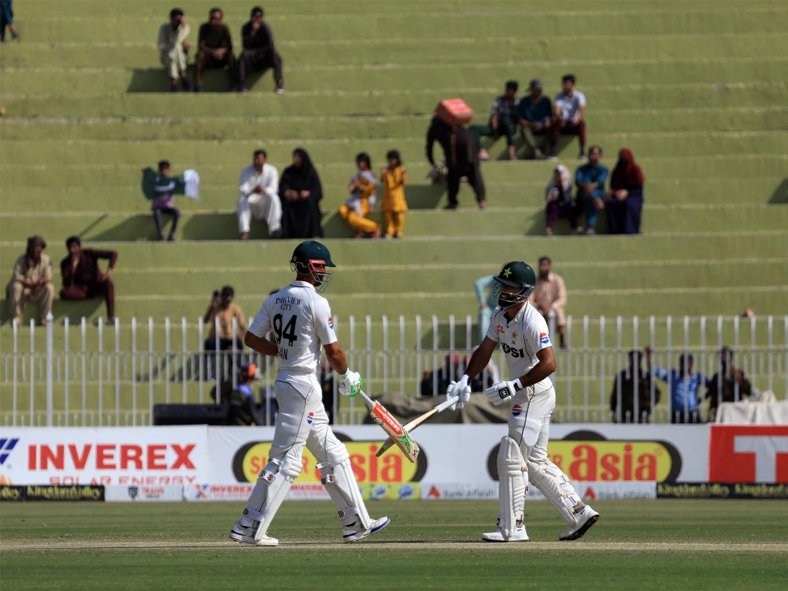 Pakistan Test captain Shan Masood and Mohmmad Rizwan (Photo: Reuters)