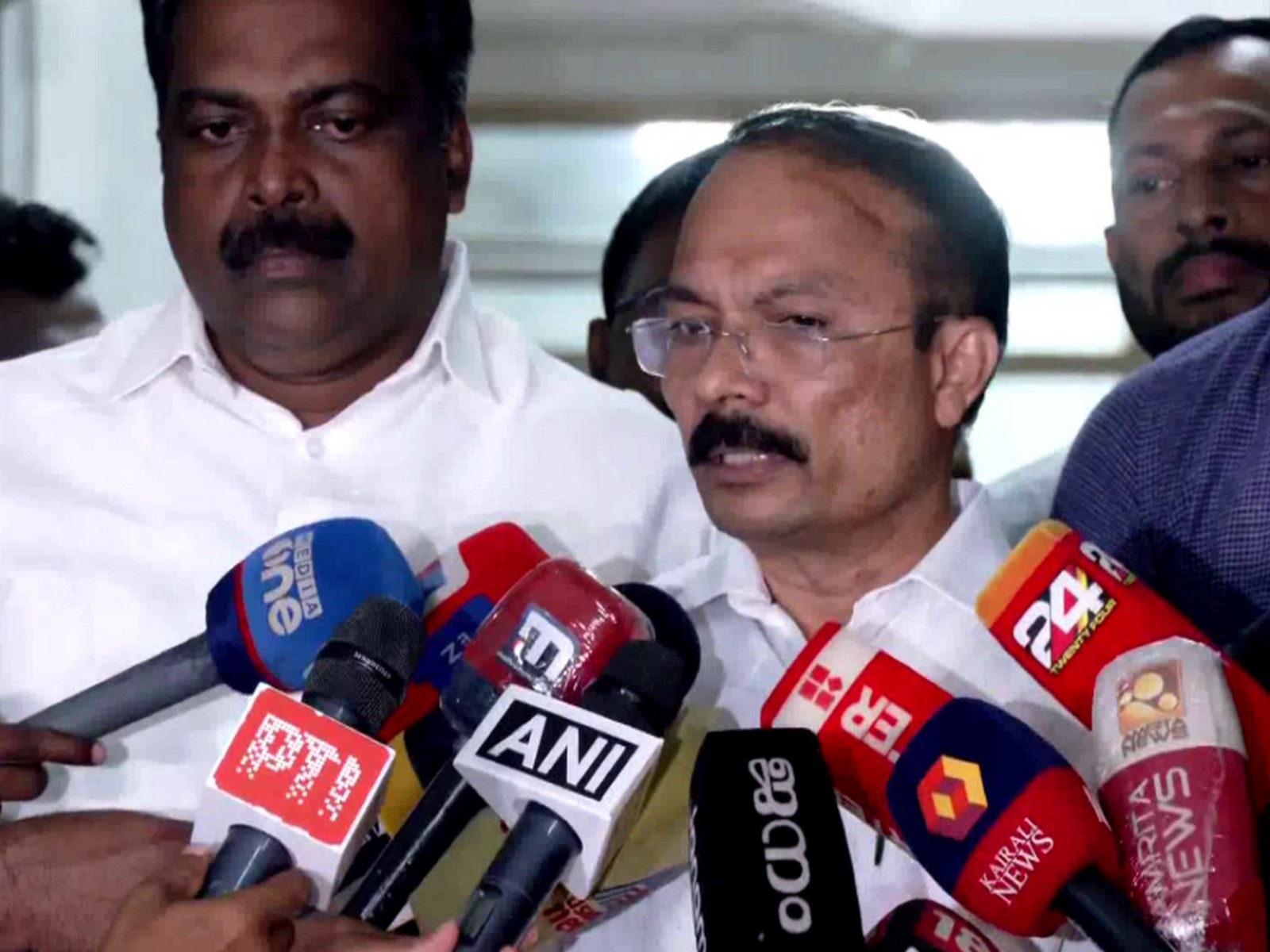 Travancore Devaswam Board President PS Prasanth (Photo/ANI)