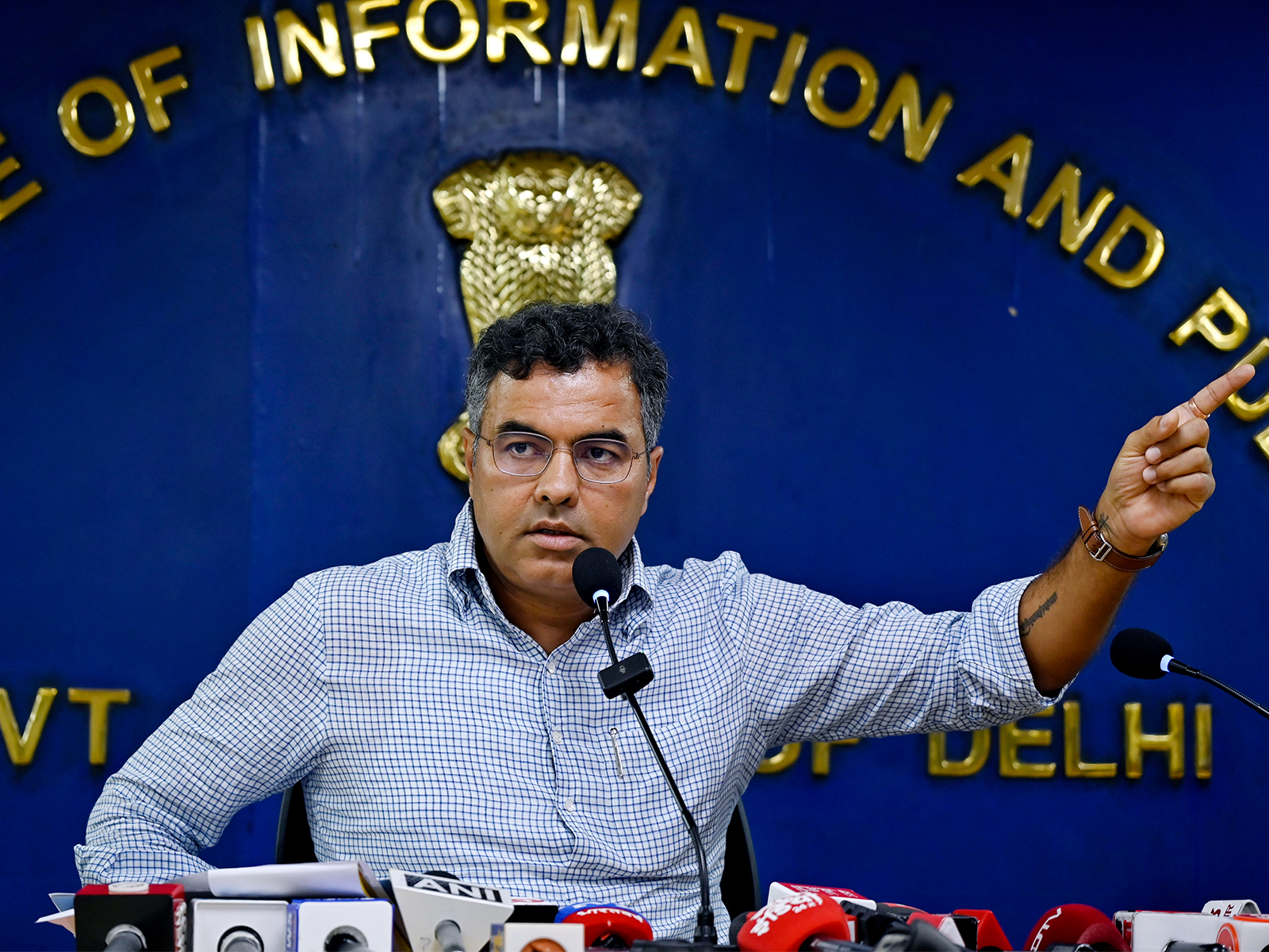 Delhi Minister for Water, Delhi, Parvesh Verma  (Photo/ANI)