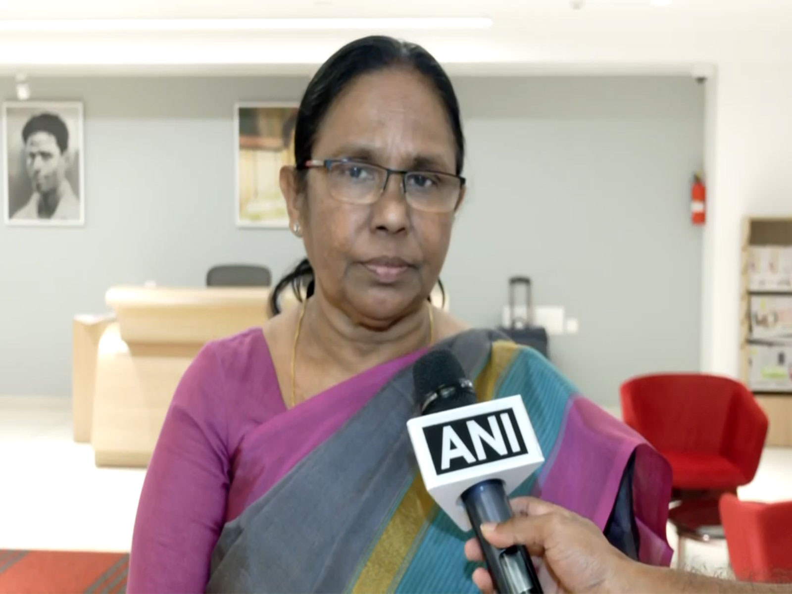 Former Kerala Health Minister and senior CPI (M) leader KK Shailaja (Photo/ANI)