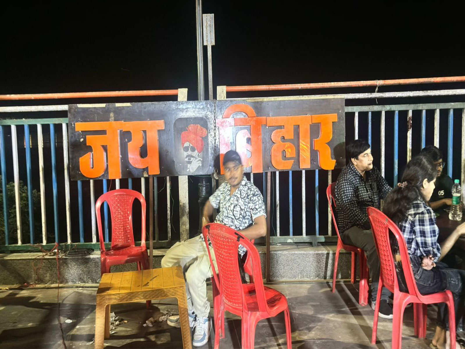 JP Ganga Path, popularly known as Marine Drive, in Patna (Photo/ANI)