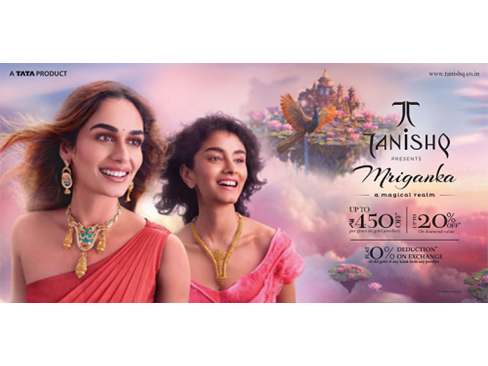 Tanishq’s Mriganka festive collection, featuring Manushi Chhillar, celebrates mythical worlds and imaginative realms, alongside the Tanishq Gold Exchange offer