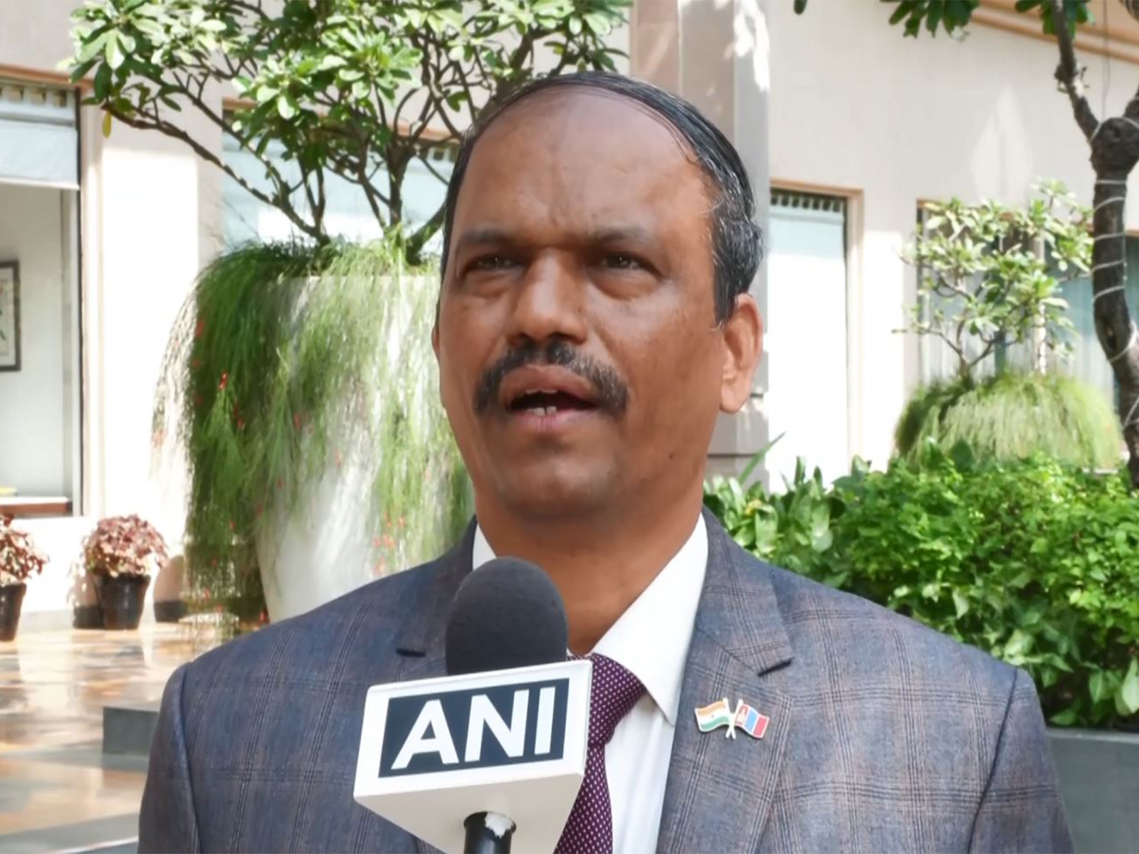 India’s Ambassador to Mongolia, Atul Malhari Gotsurve (Photo/ANI)