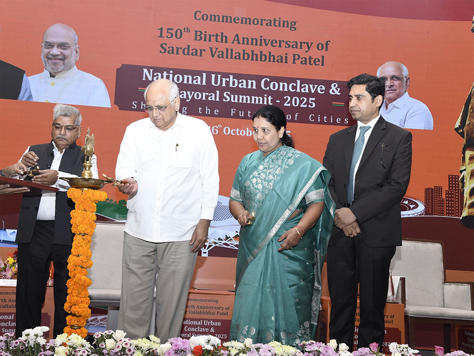 Gujarat Chief Minister Bhupendra Patel inaugurates two-day ‘National Urban Conclave’ (Photo/GujaratCMO)