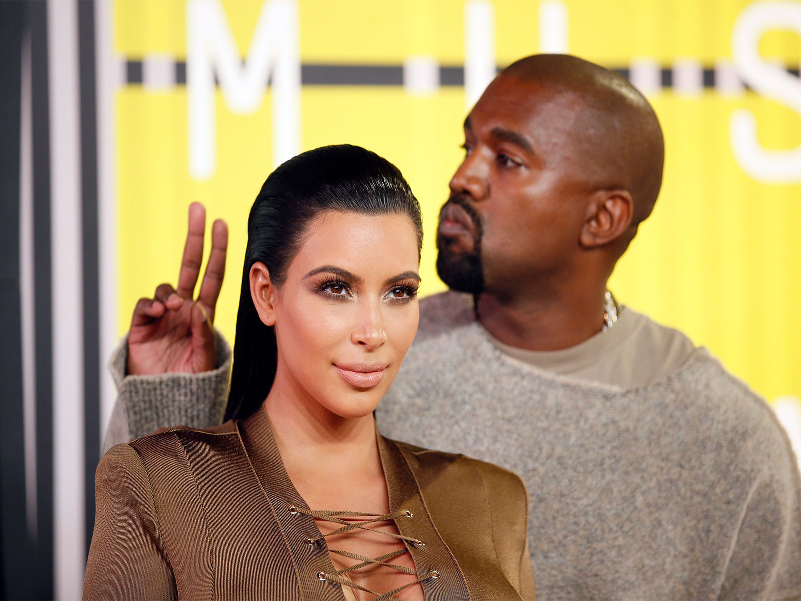 Kim Kardashian, Kanye West (File photo: Reuters)