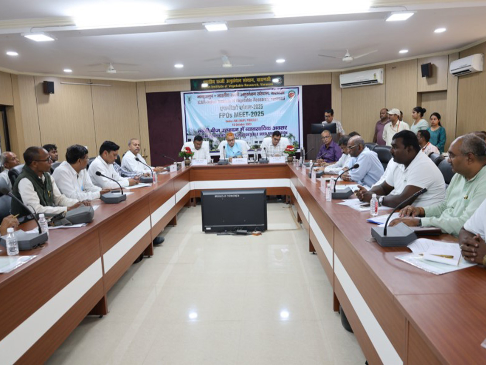 FPO Sangam-2025 organised at ICAR-IIVR  (Photo/X/ICAR-IIVR)