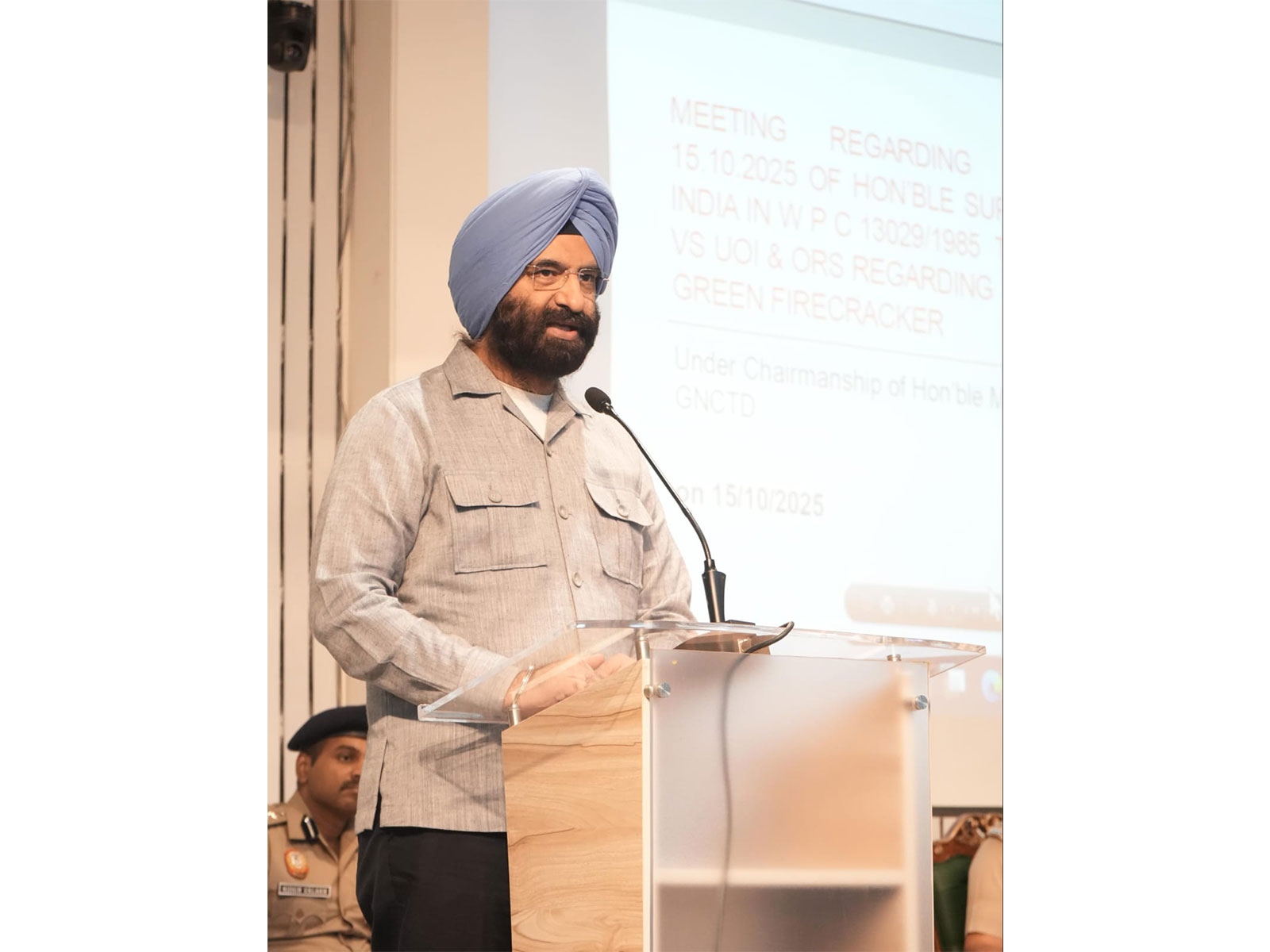 Delhi Environment Minister Manjinder Singh Sirsa (Photo/@mssirsa)