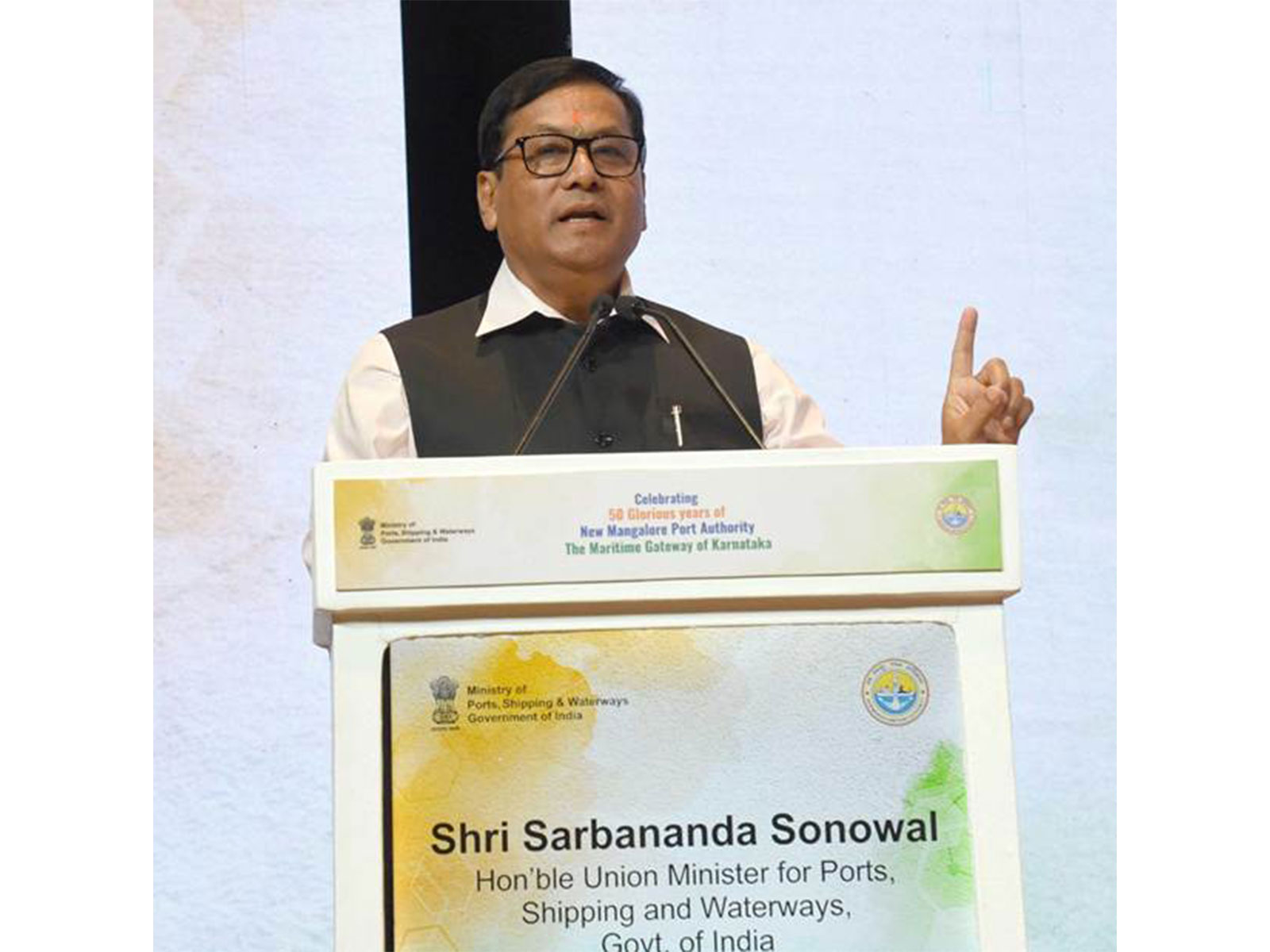 Union Minister Sarbananda Sonowal (Photo/PIB)