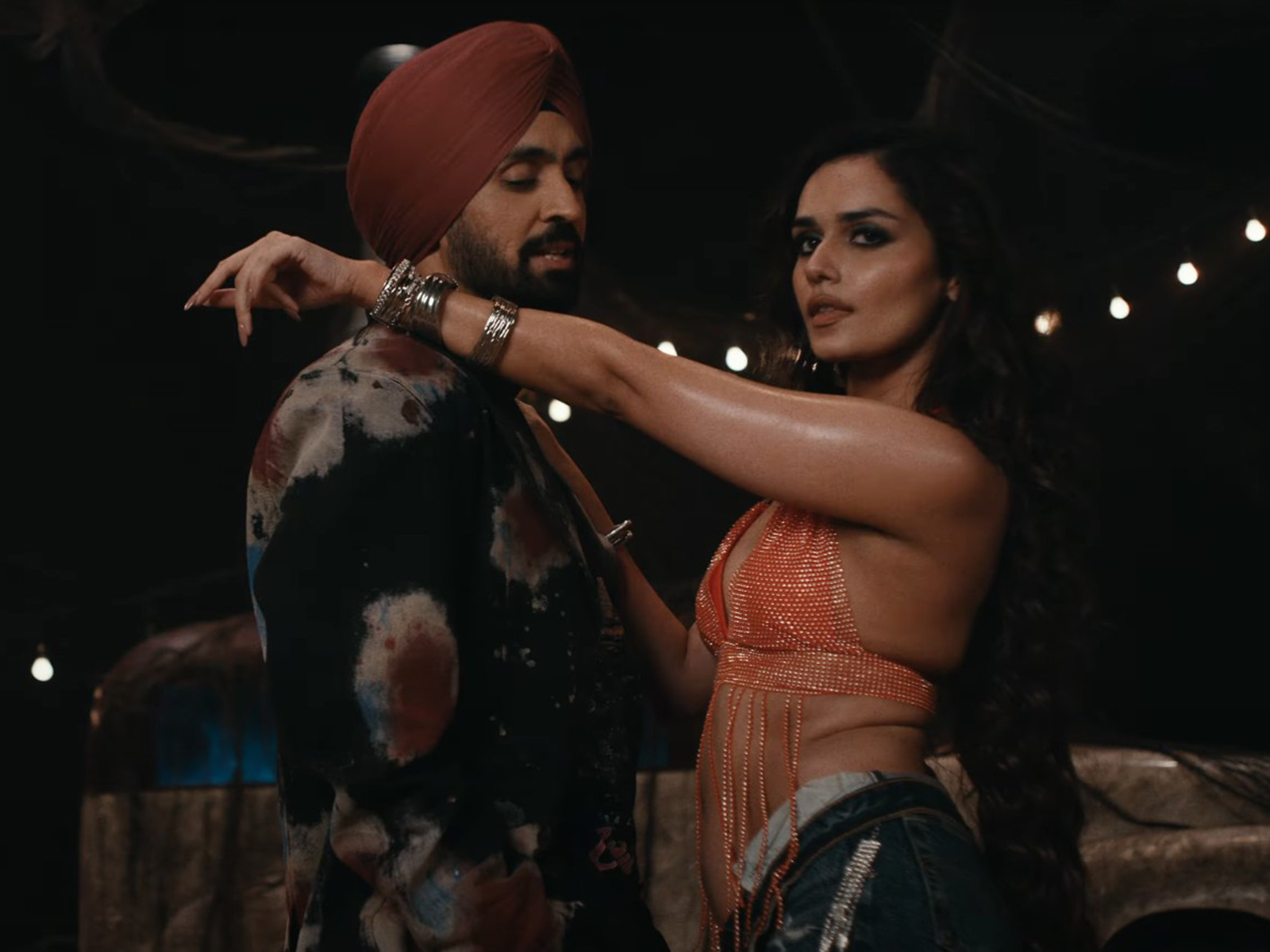 Diljit Dosanjh, Manushi Chhillar (Photo/YouTube@Diljit Dosanjh)