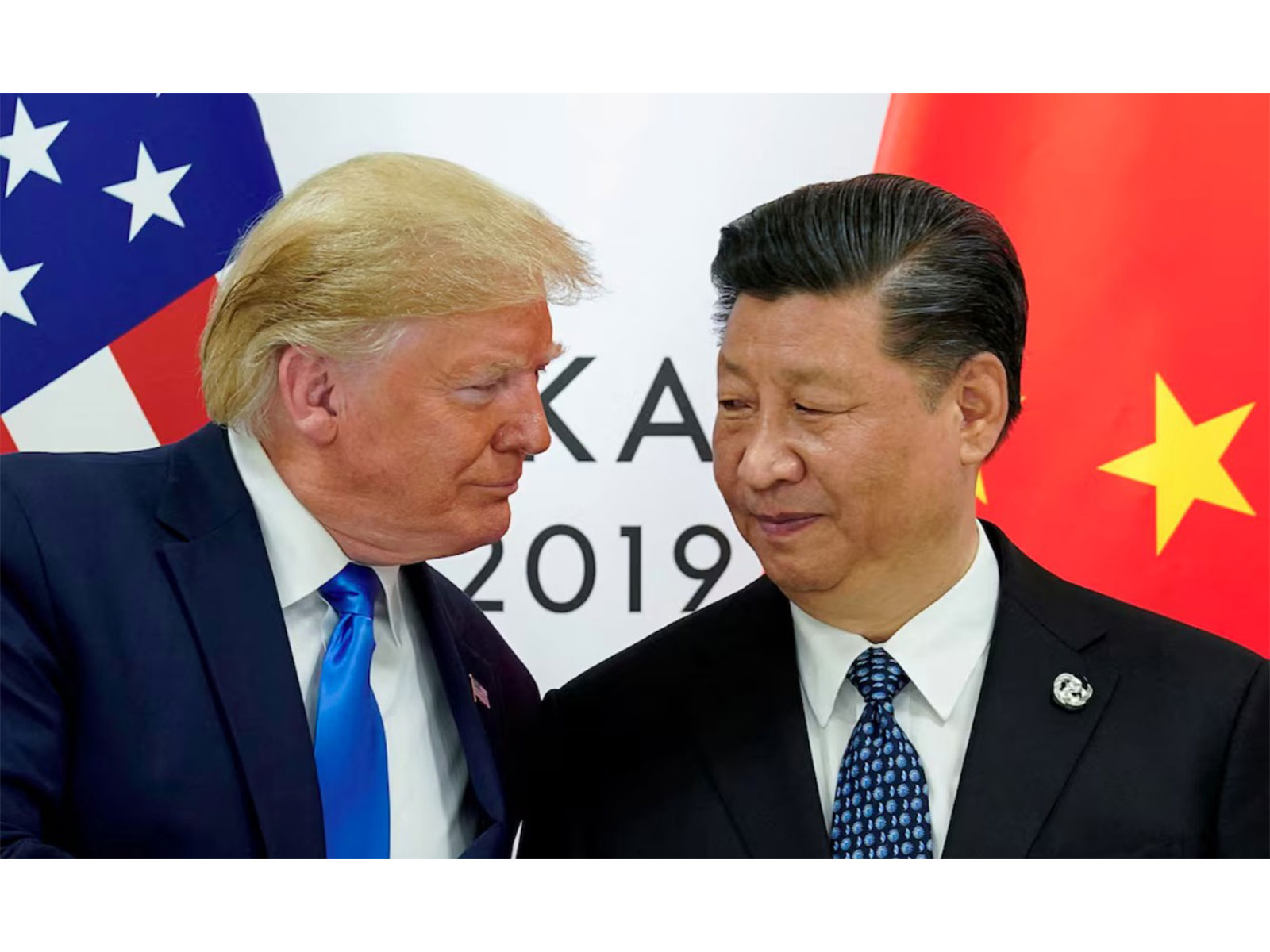 US President Donald Trump (on left) and Chinese President Xi Jinping (File Photo/Reuters)