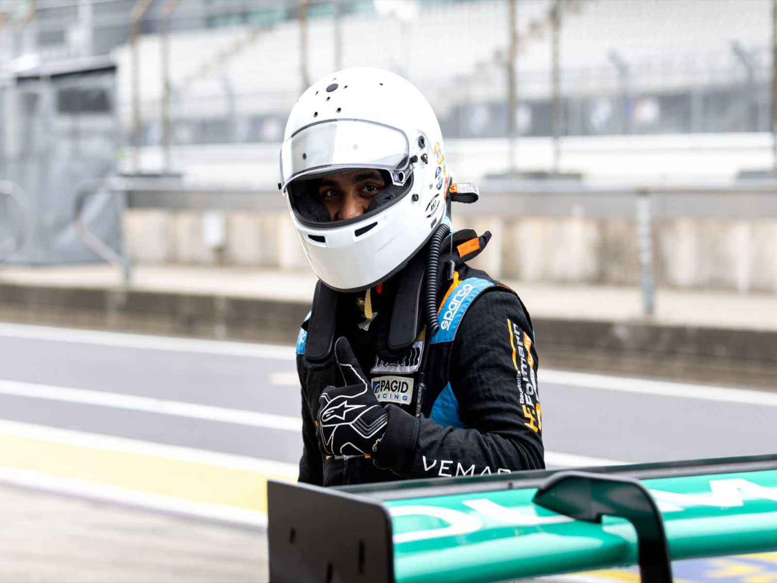 Indian racer Akshay Gupta (Akshay Gupta Media Team)