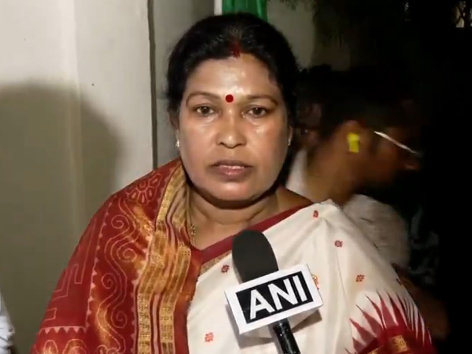 Snehangini Chhuria, Biju Janata Dal (BJD) candidate for Nuapada Assembly by-election (Photo/ANI)