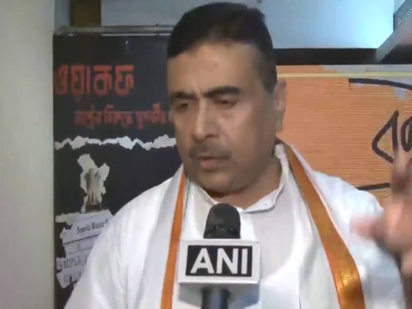Leader of Opposition in West Bengal Assembly, Suvendu Adhikari (Photo/ANI)