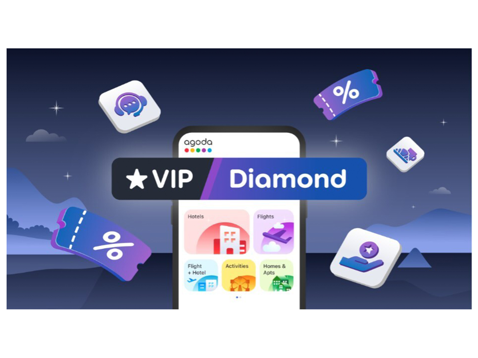 Agoda Expands Loyalty Program with Brand-New Diamond Tier