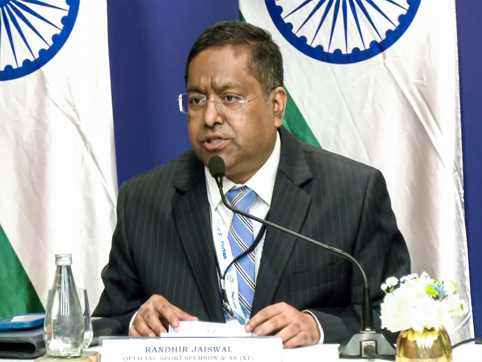 MEA spokesperson Randhir Jaiswal (File Photo/ANI)