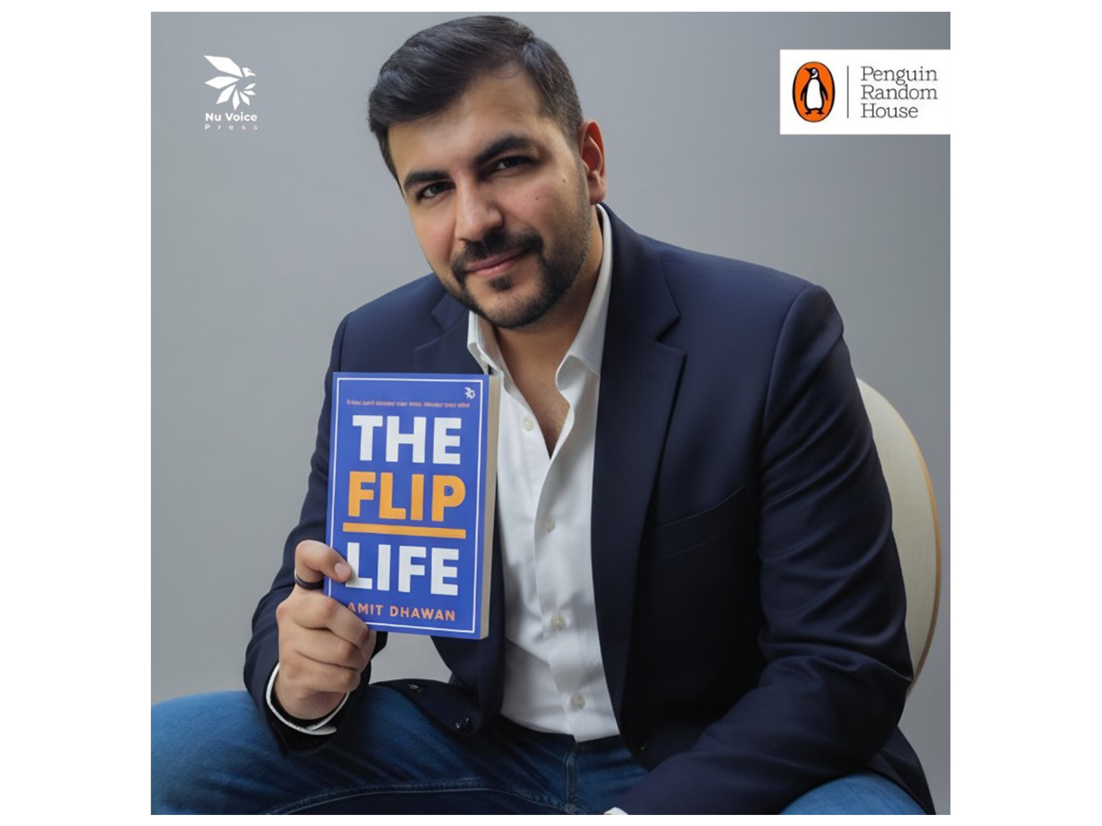Marketing Leader Amit Dhawan launches The Flip Life, a self-help book that explores the power of perspective