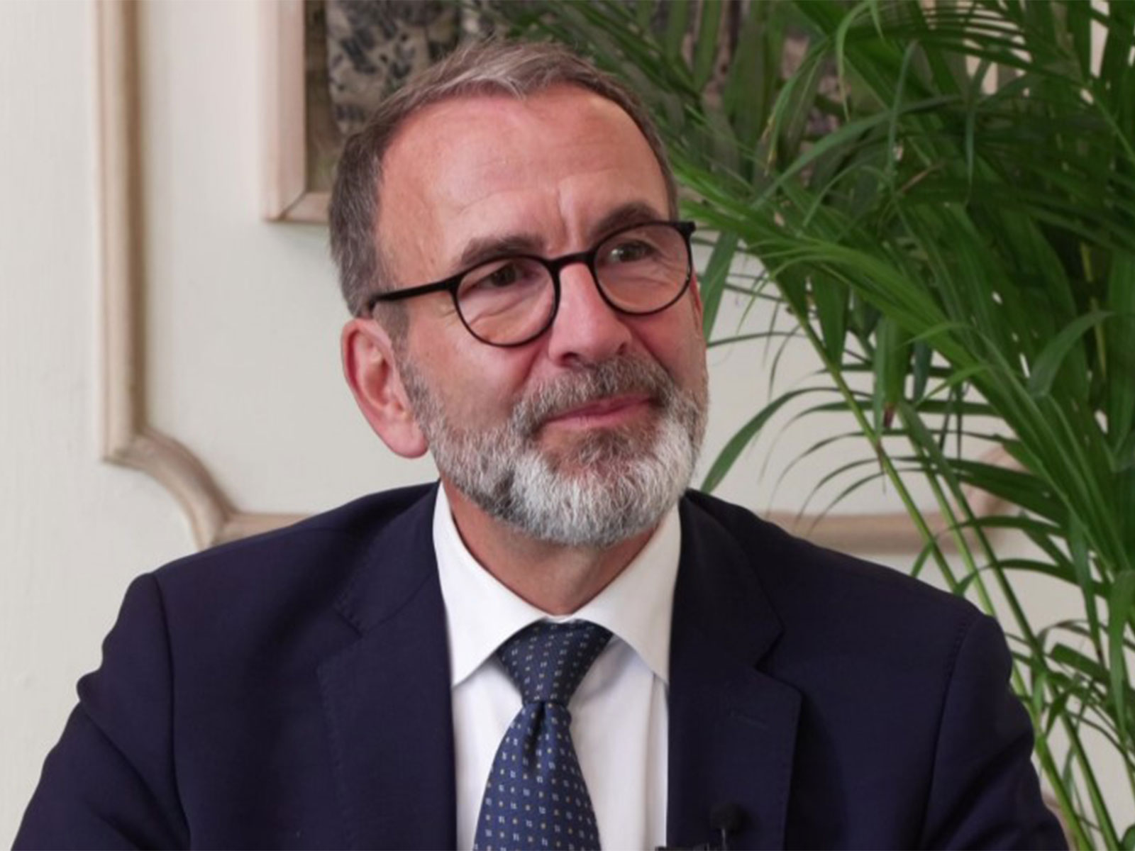 Martin Saladin, Head of the Promotion Activities Directorate at State Secretariat for Economic Affairs, SECO, Swiss govt (Photo/ANI)