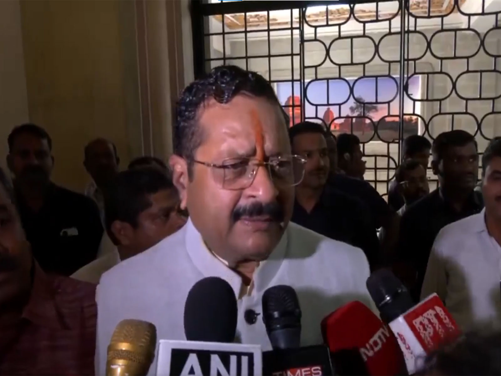 Expelled BJP MLA Basangouda Patil Yatnal (Photo/ANI)