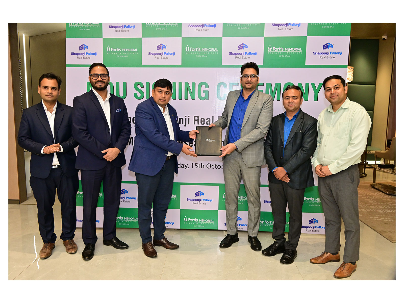 Shapoorji Pallonji Real Estate signs MoU with Fortis Memorial Research Institute