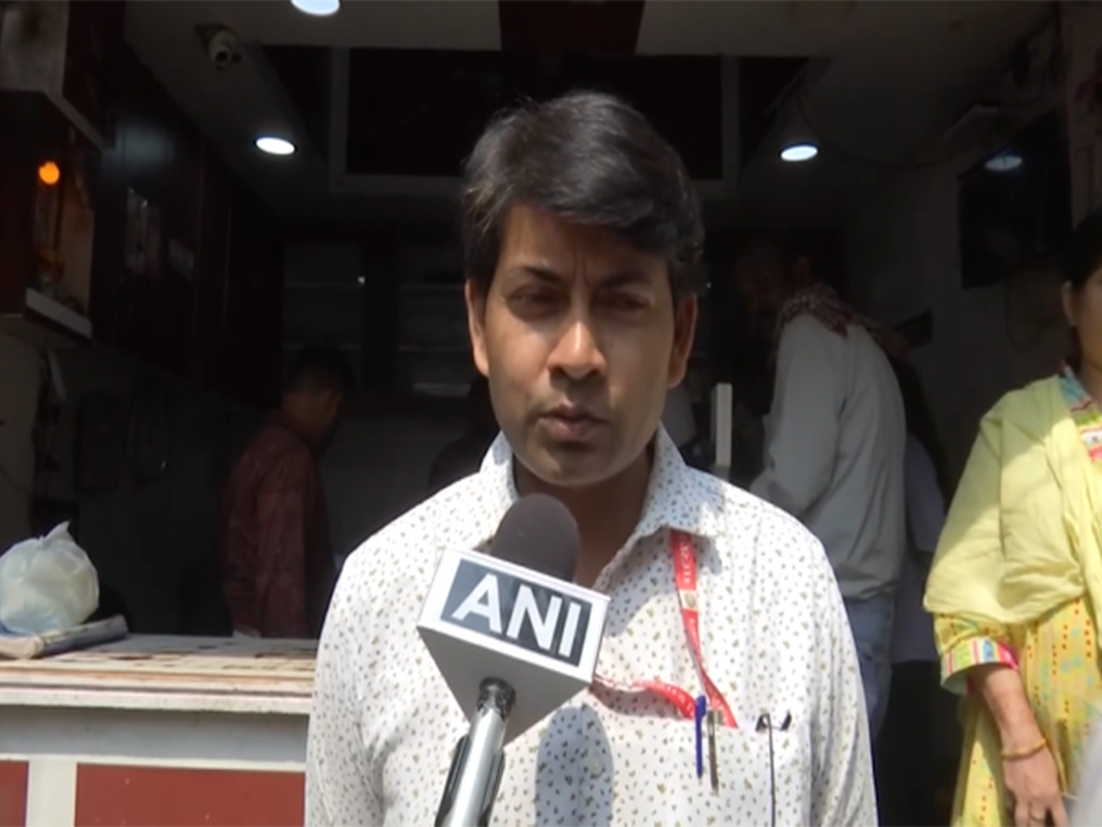 Bhopal District Food Safety Officer, Arunesh Kumar Patel (Photo/ANI)