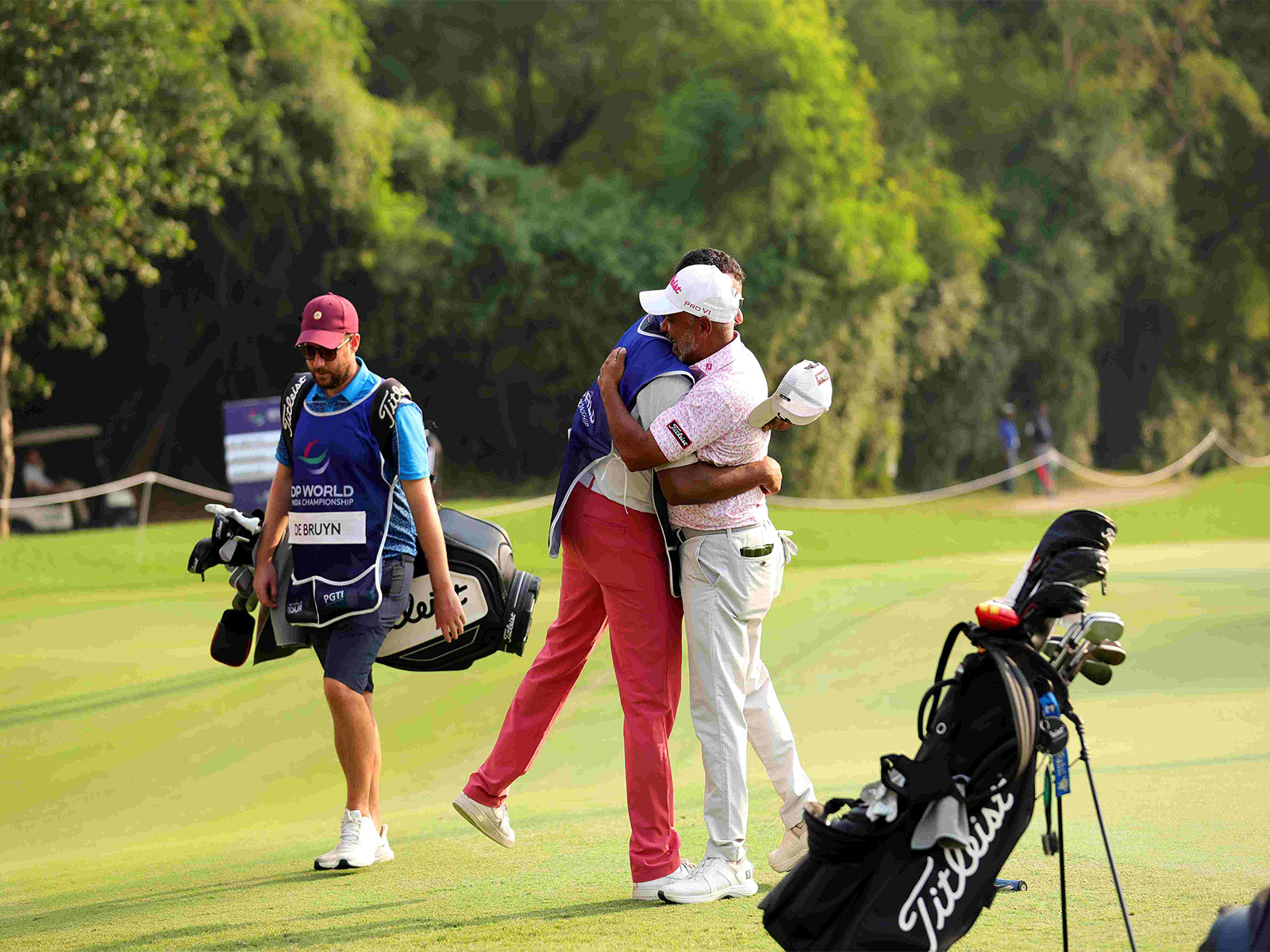 Rahil Gangjee had a fine day at work. (Photo: DP World India Championship)