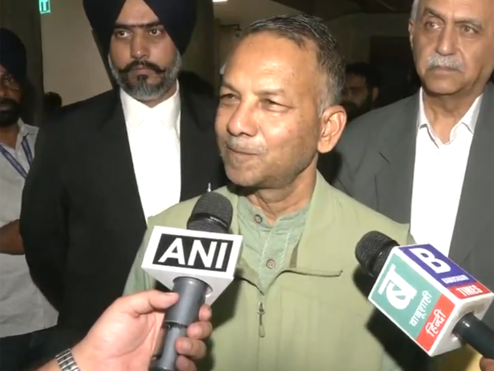 Newly elected Rajya Sabha member Rajinder Gupta (Photo:ANI) Newly elected Rajya Sabha member Rajinder Gupta (Photo:ANI)