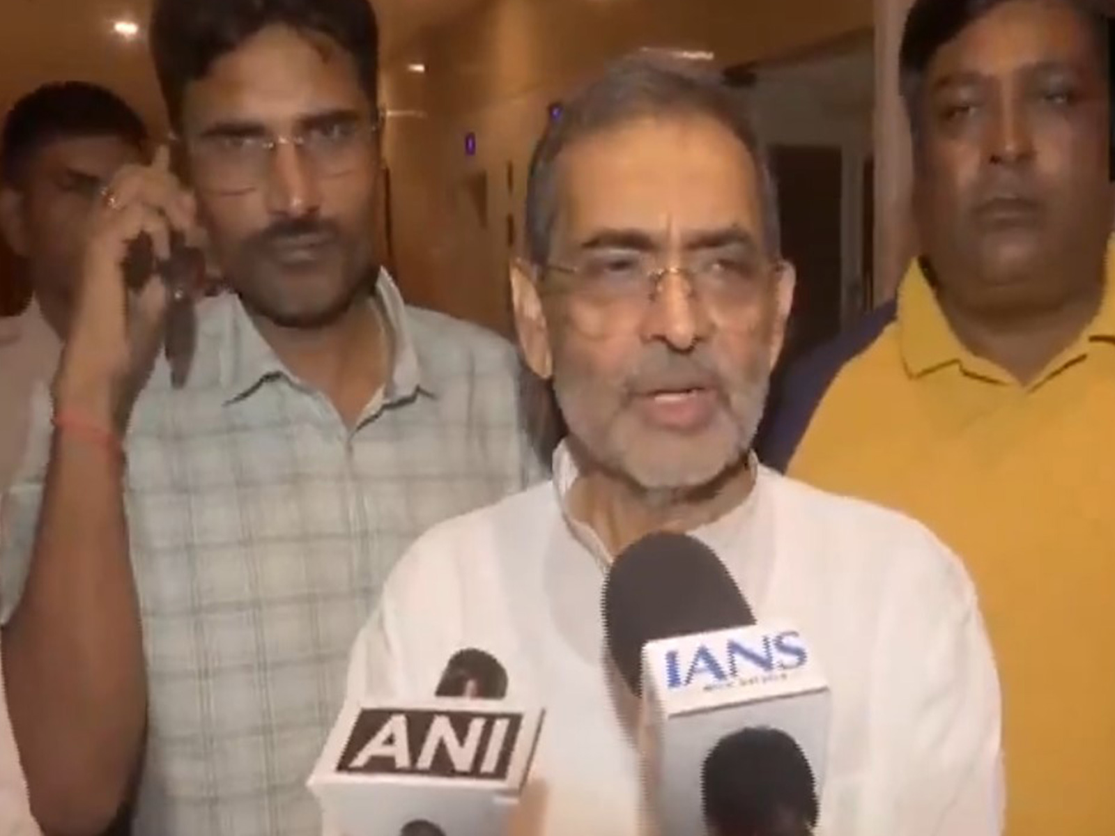 RLM chief Upendra Kushwaha (Photo: ANI)