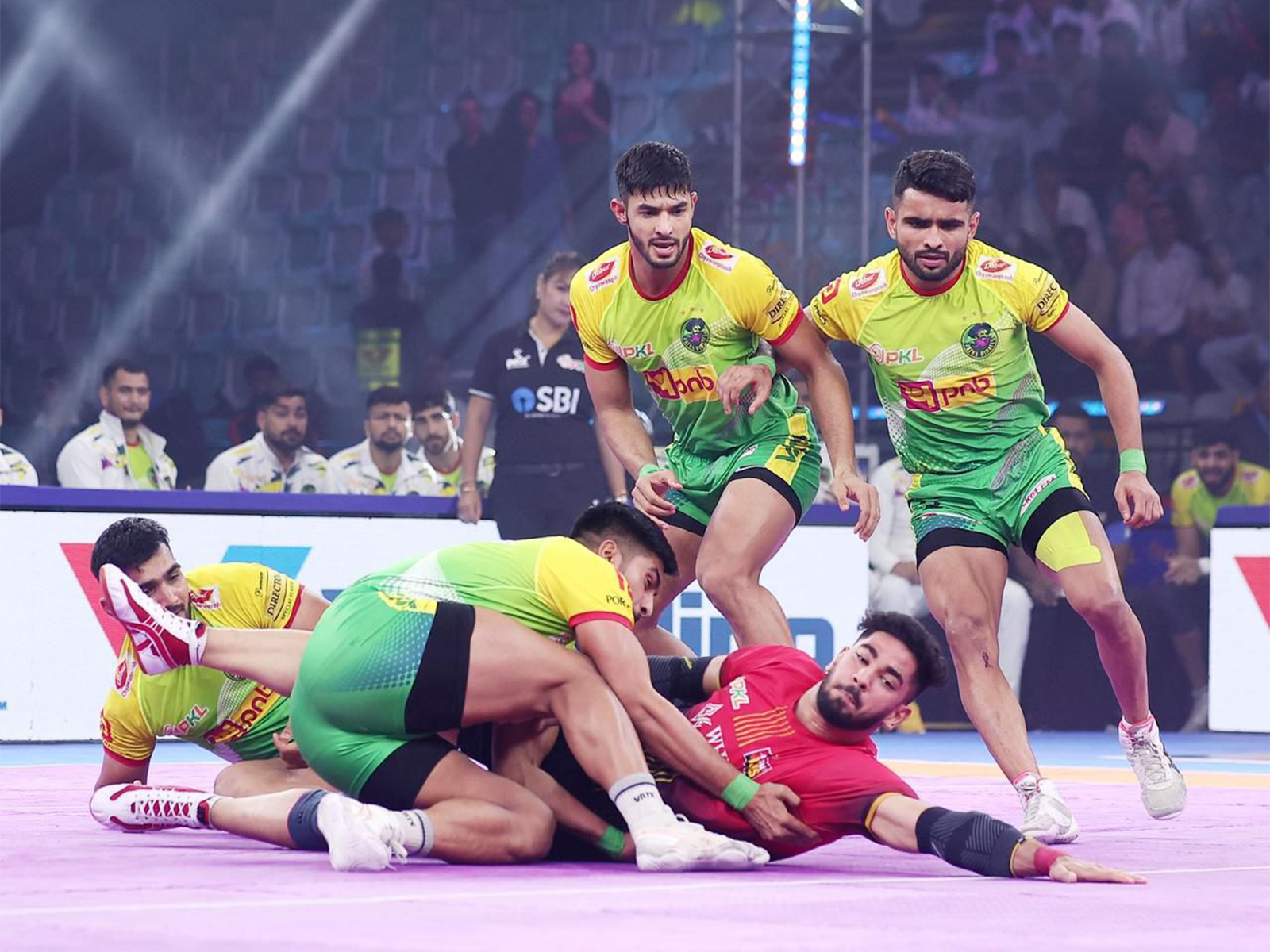 A visual from the match. (Photo: PKL)