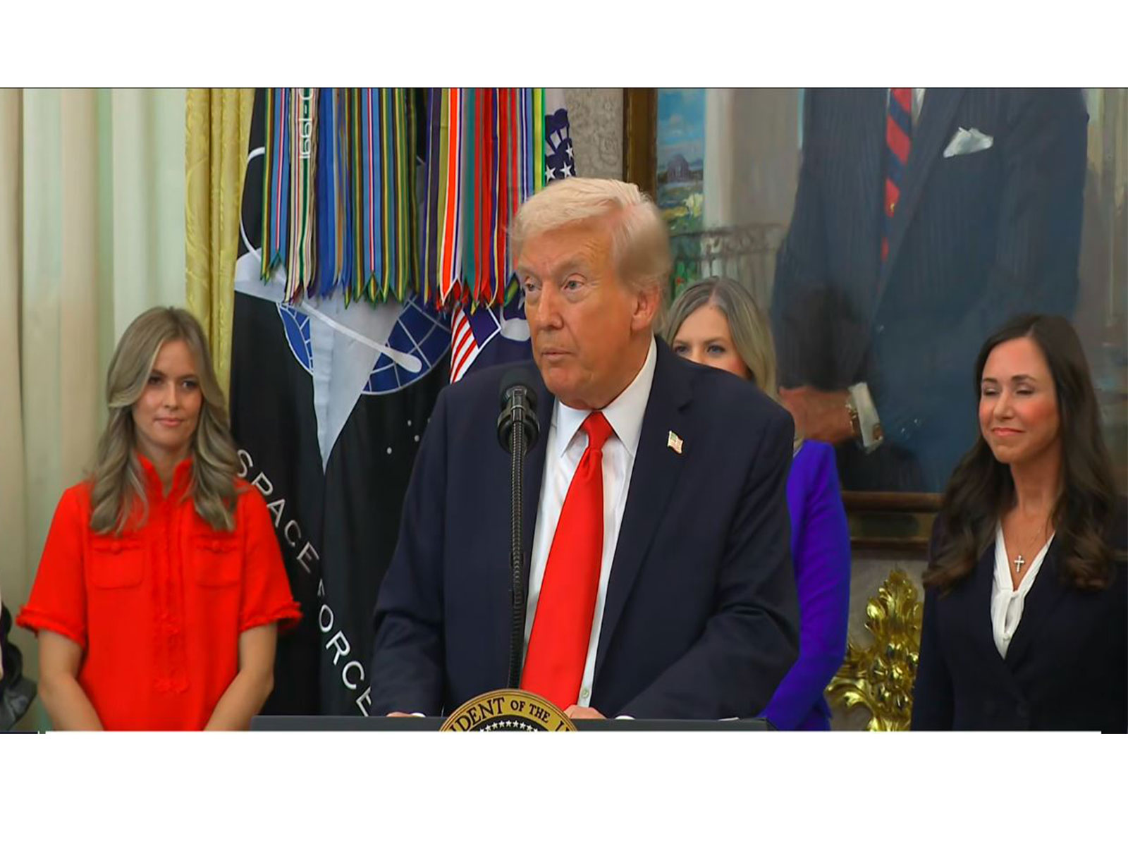 US President Donald Trump (Image Source: The White House/YouTube)