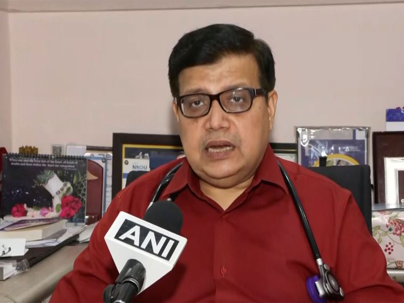 Apollo Hospital's Senior Consultant in Internal Medicine, Dr S. Chatterjee (Photo/ANI)