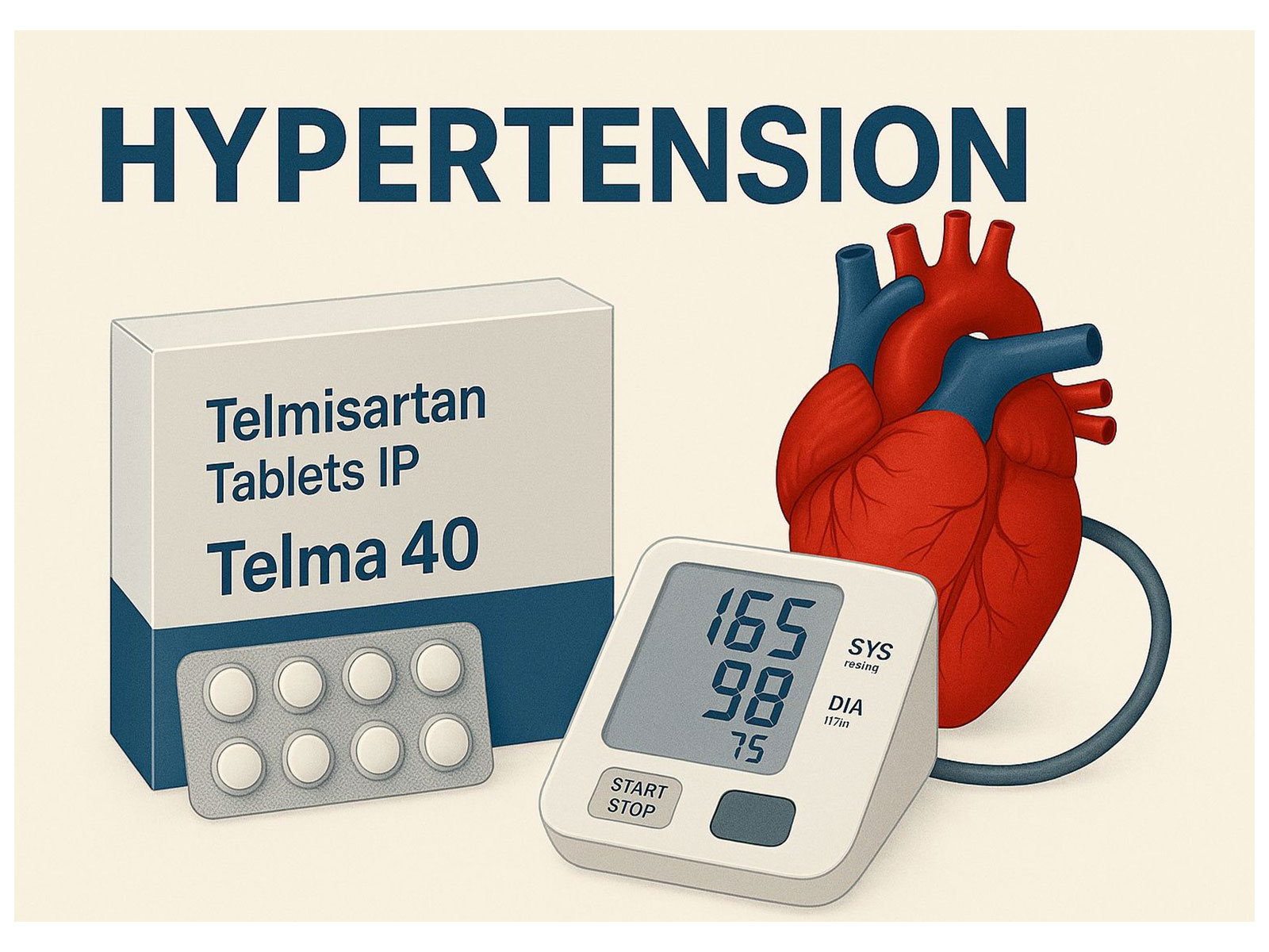 How Seniors Can Safely Manage Hypertension with Telma 40