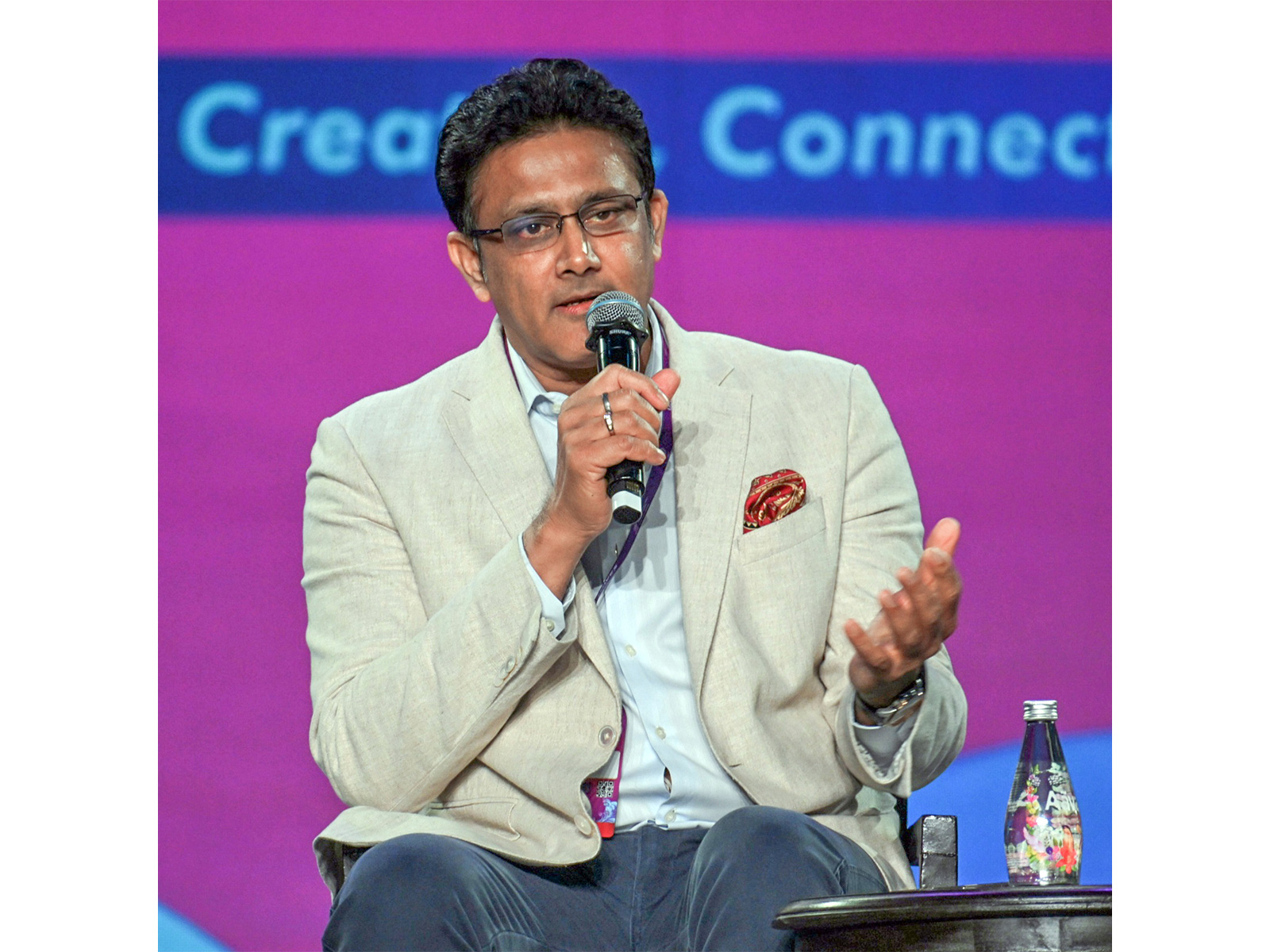 Anil Kumble. (Photo/ANI)