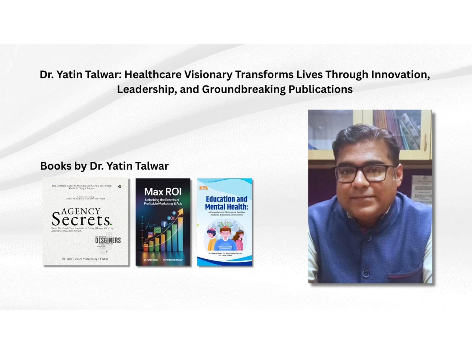 Groundbreaking Books Bridge Healthcare, Education, and Digital Innovation