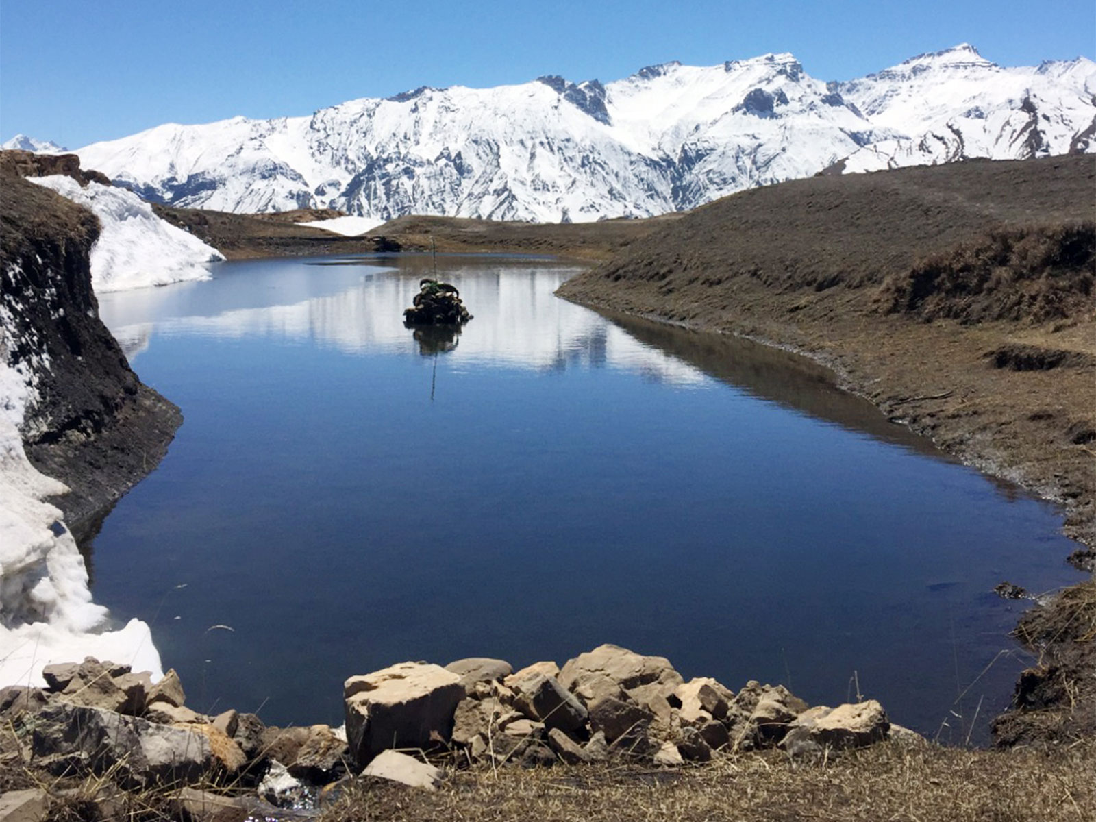 A view of Spiti Valley of Lahaul-Spiti district (Photo/ANI)