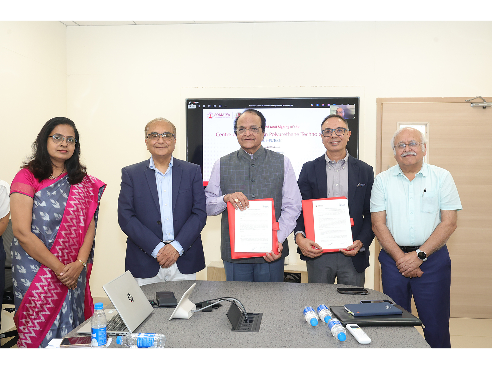 MoU Signing Ceremony between IPUA and Somaiya Vidyavihar University
