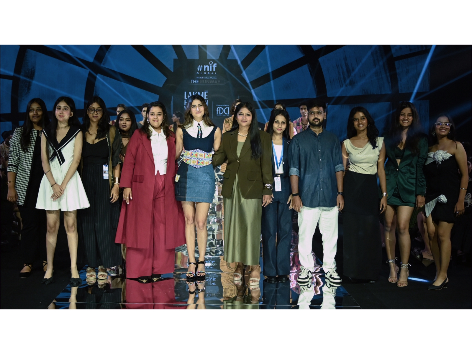Star Power Meets Student Creativity: Palak Tiwari Walks for NIF Global ‘The Runway’ at Lakmé Fashion Week x FDCI