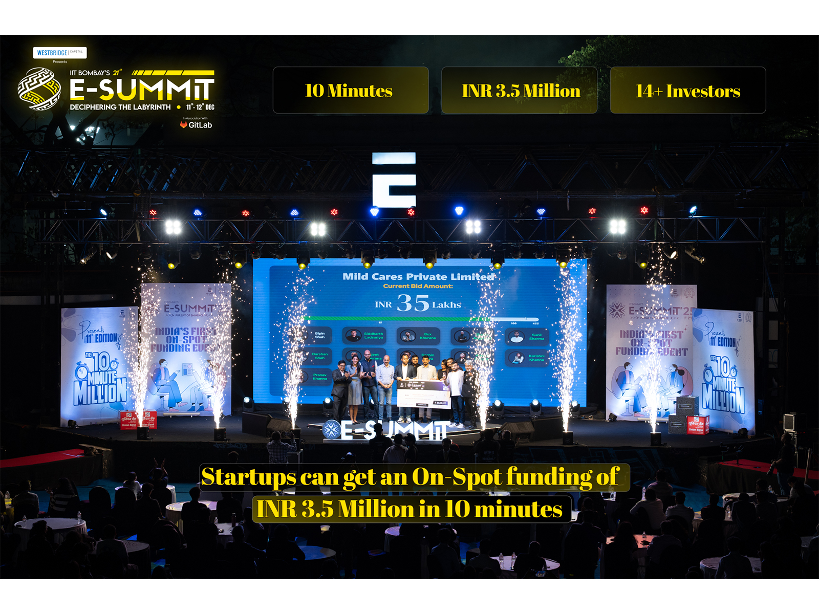 The Ten Minute Million: On-Spot Startup Funding Returns to IIT Bombay